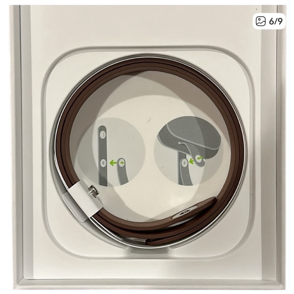 Apple iPhone 12 Pro Leather Sleeve with Strap in Saddle Brown NIB - Picture 6 of 6